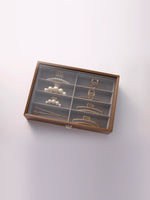 Schmuck und Haar Accessoires Box aus Holz
