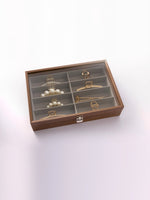 Accessoires Box aus Holz mit 8 Fächern