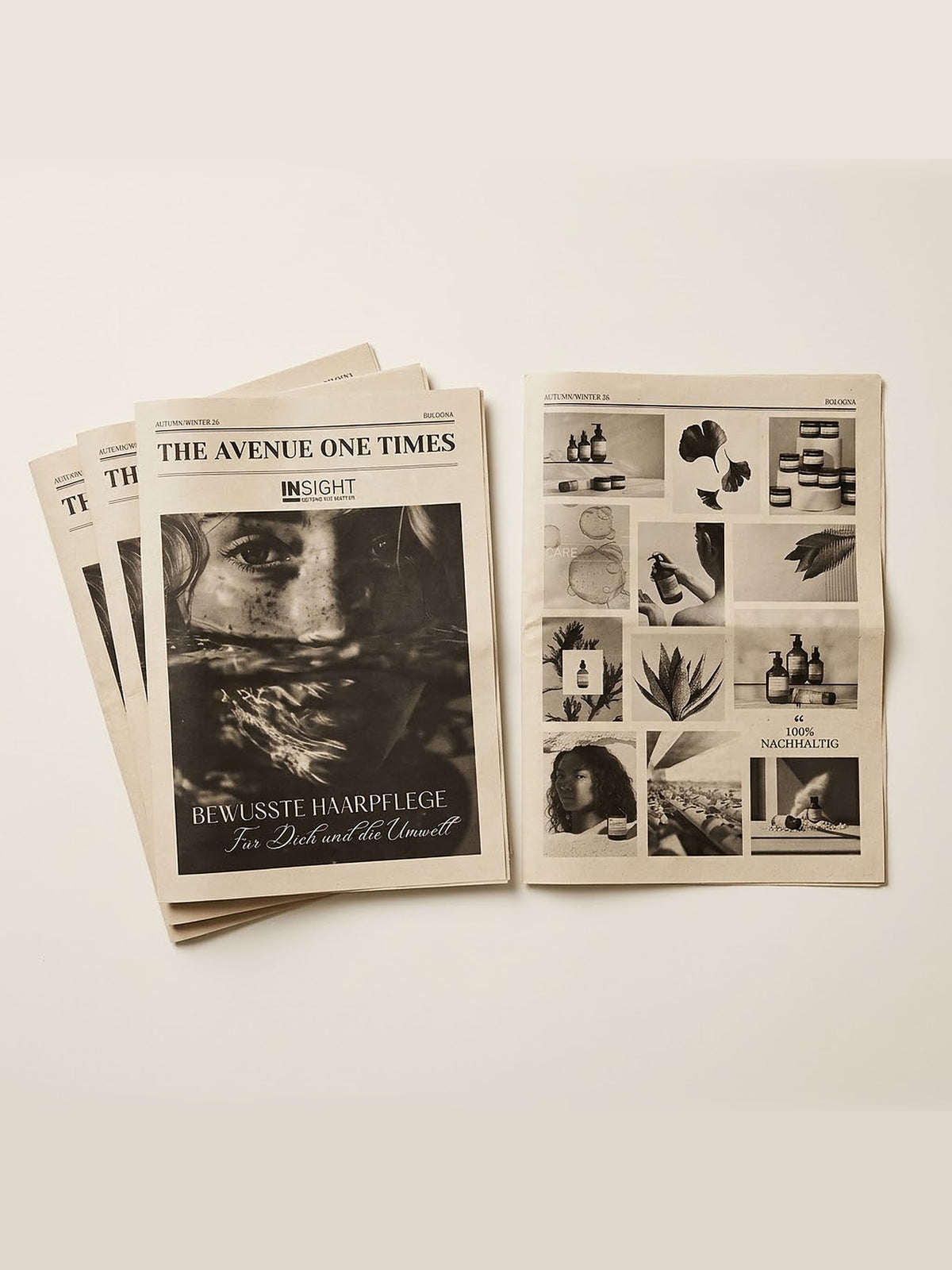 The Avenue One Times Ausgabe Insight, 4 Stück
