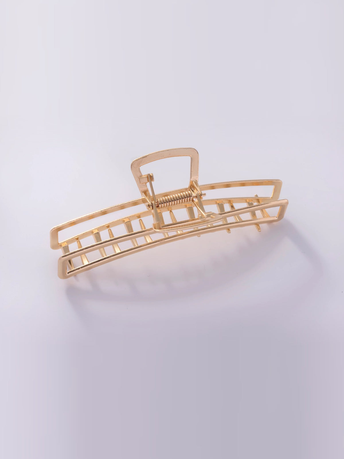 Haarspange Gold mit geometrischem Design