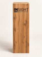 Insight Säule aus Holz Frontansicht