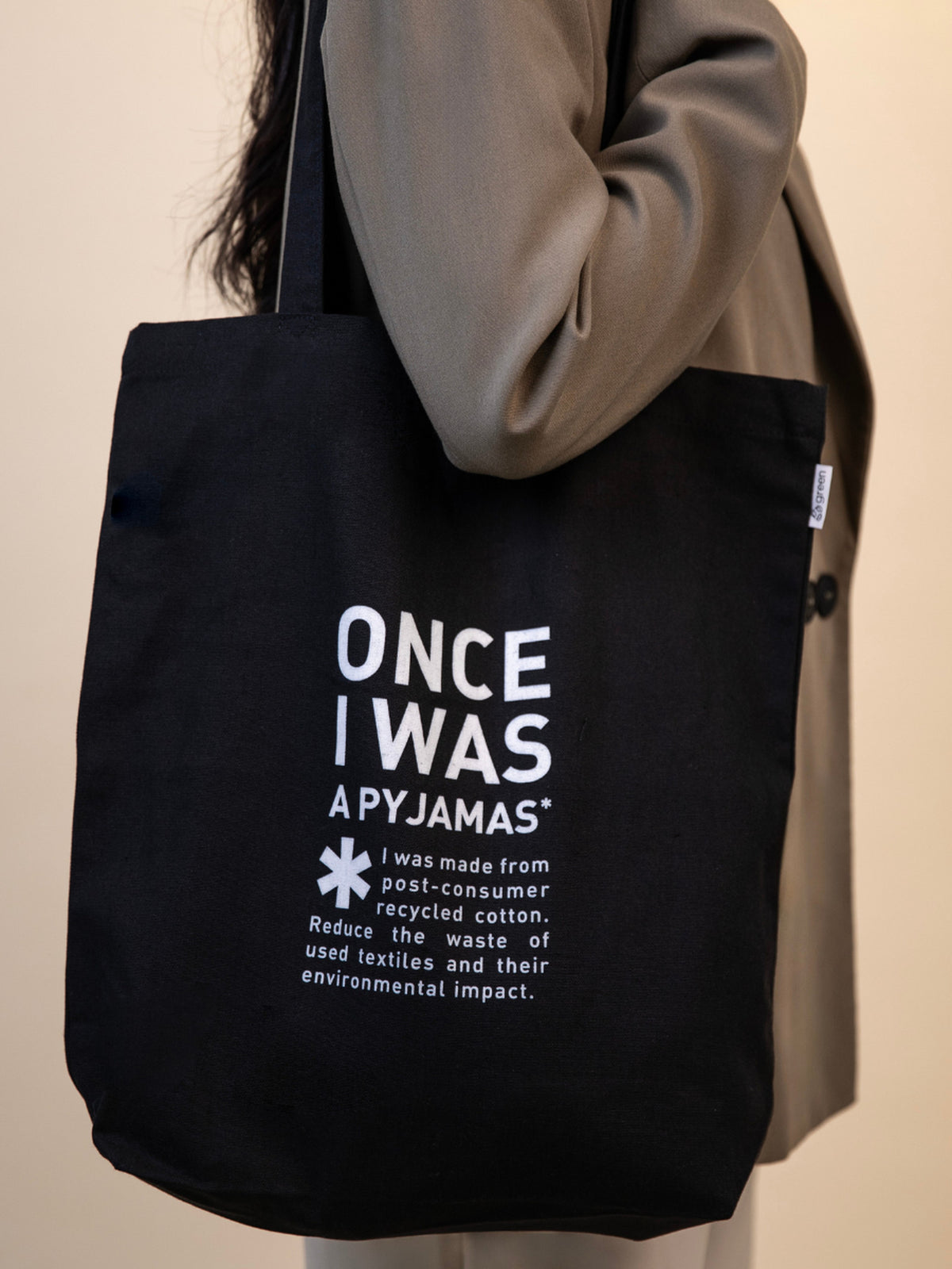 Insight Tote Bag Once I was a pyjamas getragen